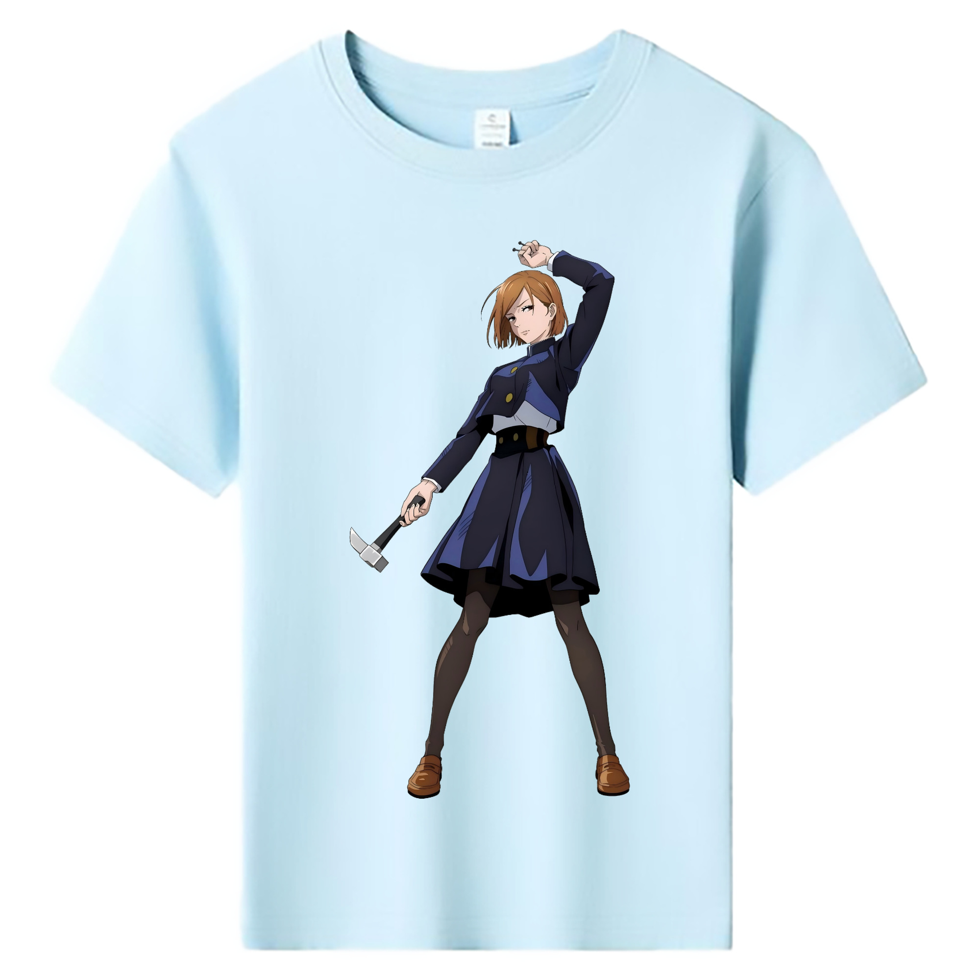 （画像用） 呪術廻戦 Jujutsu Kaisen 綿100％キッズTシャツ（フロントプリント）